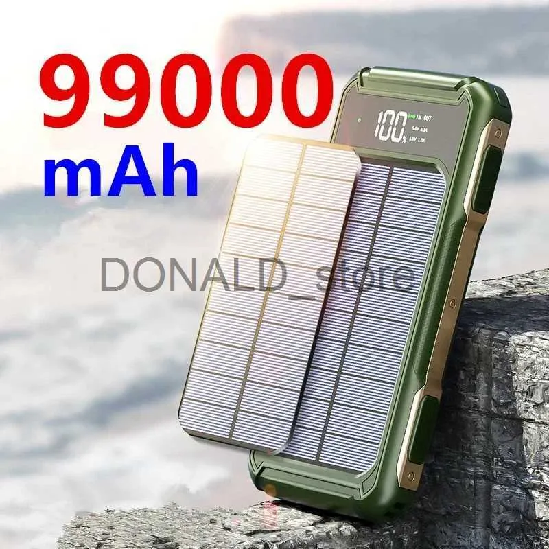 Save Big on Bulk Portable Solar Battery Charger Power Bank For Cell Phone  99000mAh Solar Power Bank Portable Charger, Type C PD Fast Charging  External