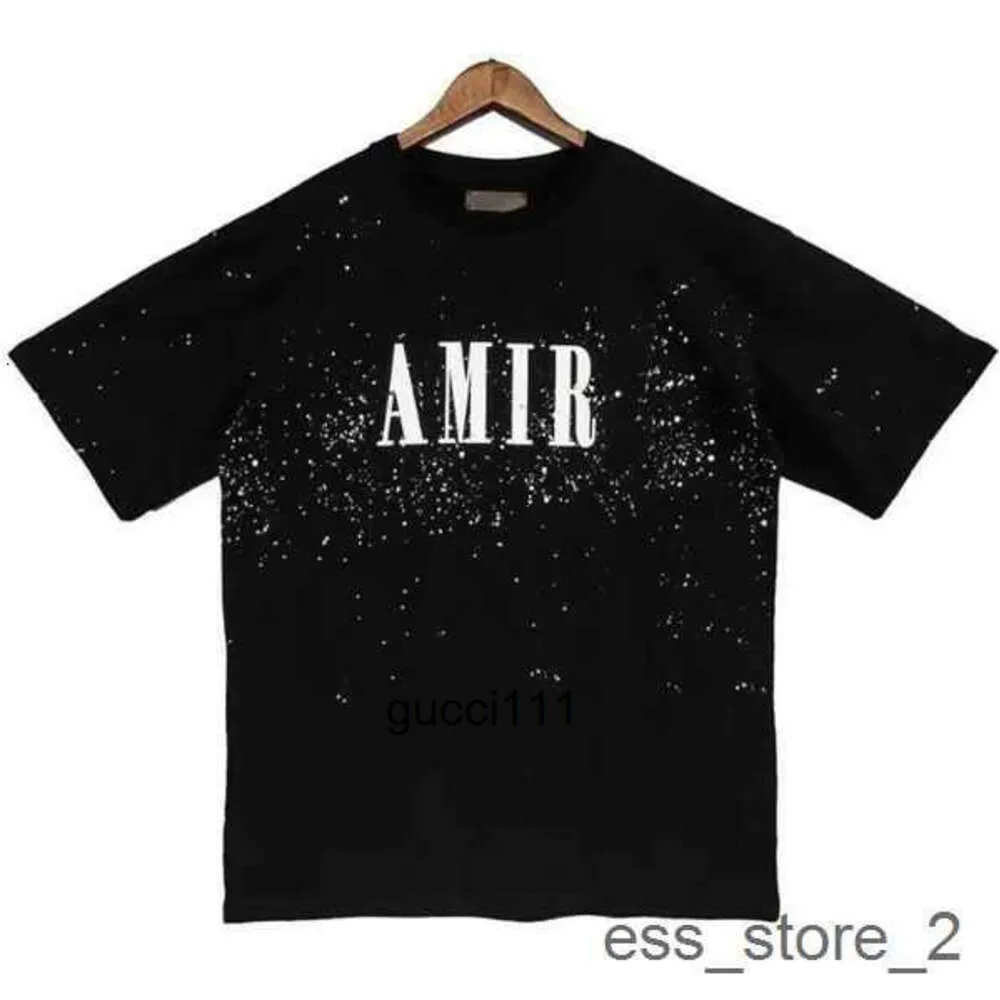 Bedrukte T-shirts amari Shirts amirl Kwaliteit amirlies t am designer amis tee imiri Zomer amiiri Tops Mode mannen T-shirt dames Katoen luxe Casual Korte Mouw Hip H YRFI