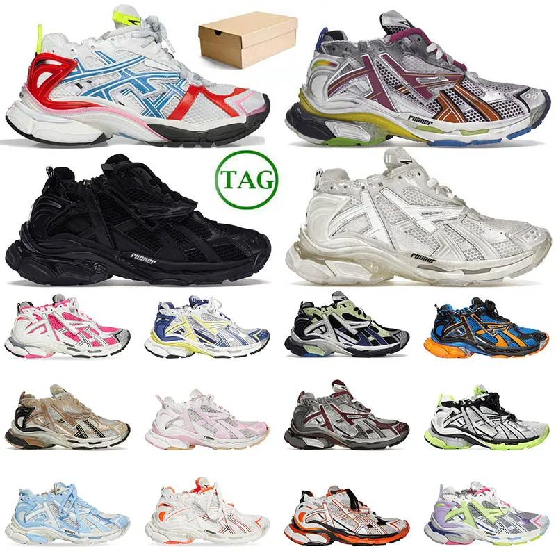 2024 Nieuwe Collectie Designer Track Runners Mannen Kleding Schoenen Vrouwen Platform Merk Vintage Transmit sense Heren Trainers Tracks 7.0 Transmit sense