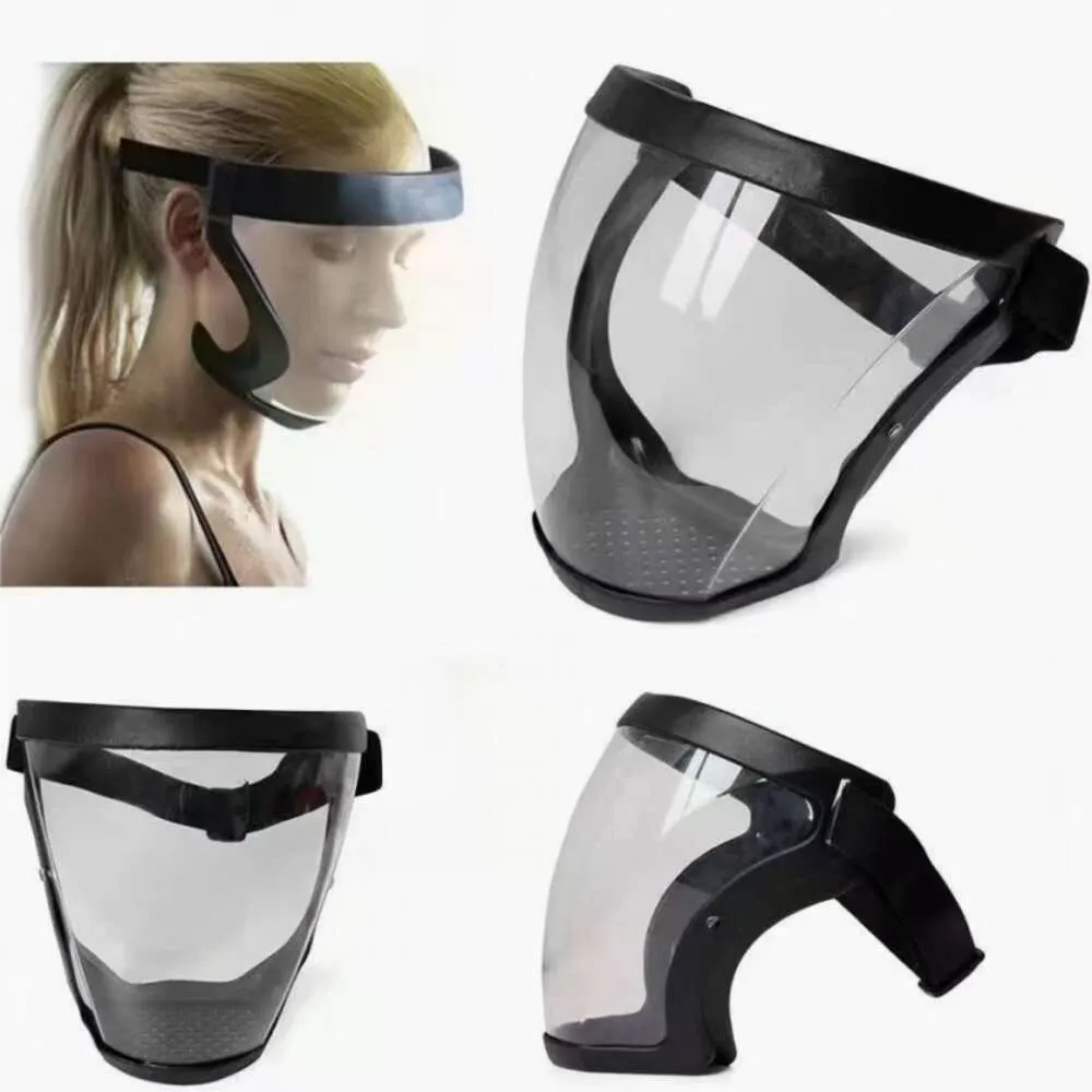 Visière Protection Visage Complète Anti-Buée HD Réutilisable - Écran Facial Transparent Réglable Unisexe