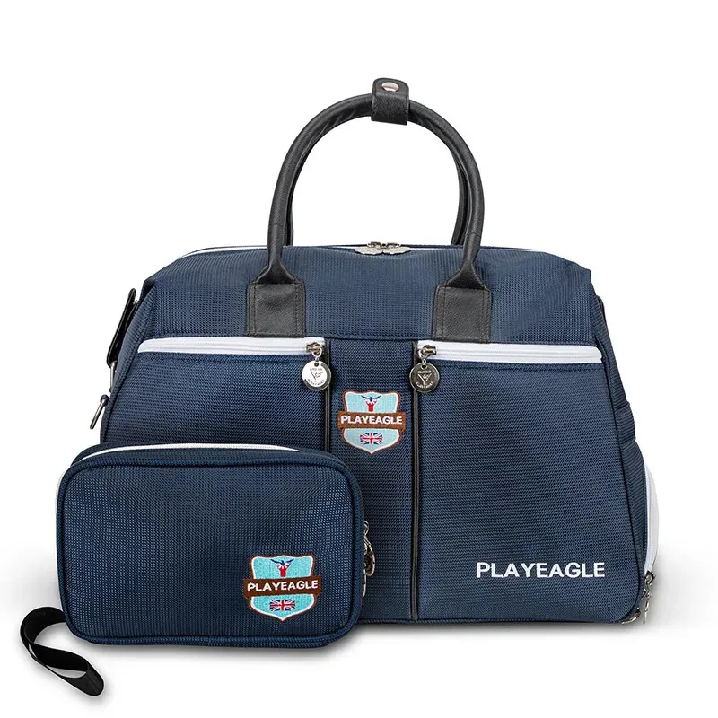 PLAYEAGLE Golf Boston Tas met Schoenenlaag Nylon Golfkledingtas met grote capaciteit voor op reis Golfreistas met draagriem 231220