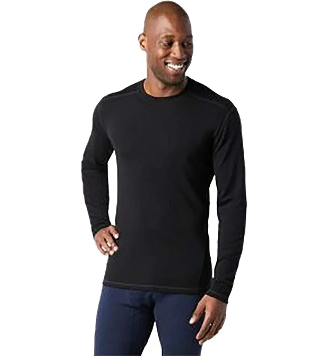 Ropa interior térmica masculina hombres Merino lana 250 g Capa de la tripulación de capa 100% Merino Lana Termal Tapa de manga larga Basilapa transpirable Tamaño de EE. UU. 231220