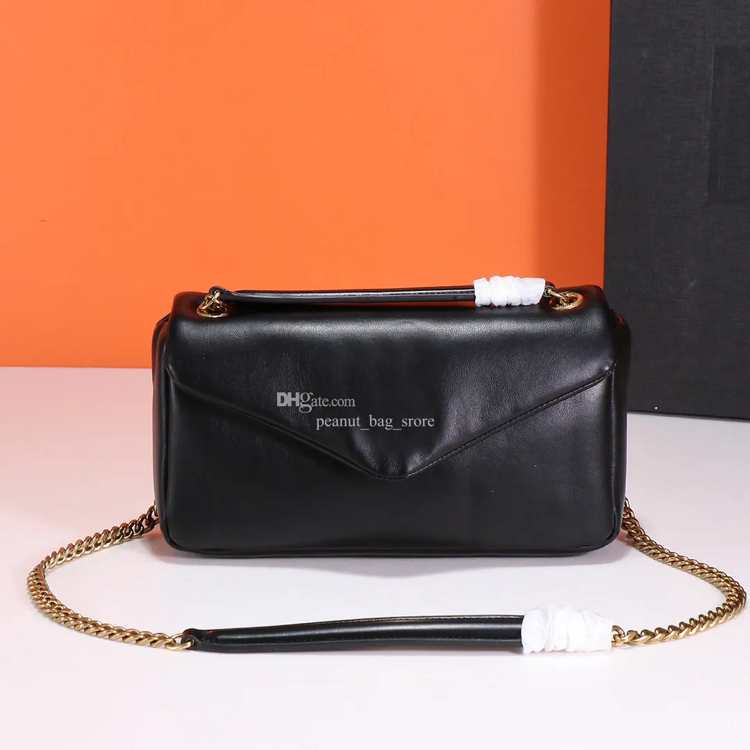 Bag de diseñador 7A Bag Napa Leather One Shoulder Averstal Bag Flap Flap Purse Crossbody de calidad de lujo