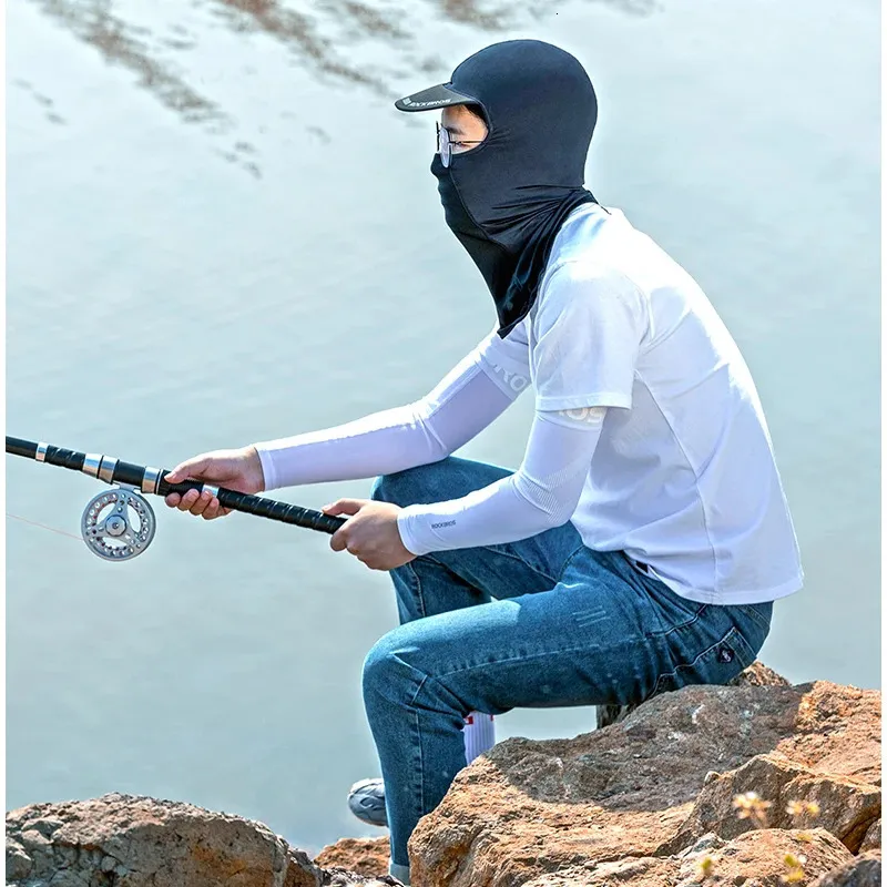 ROCKBROS Sun Protection Cycling Ice Silk Cap Men Women Anti UV Balaclava  Motorcycle Fishing Outdoor Sport Face Mask For Summer 231220 From Jia09,  $10.4