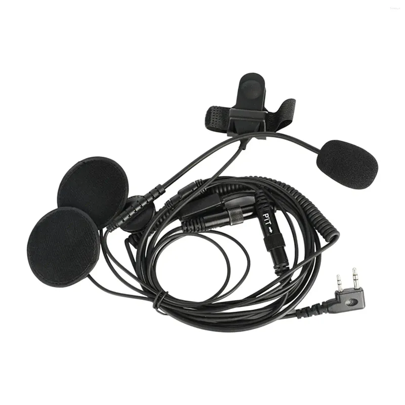 Casques de moto casque avec Microphone Radio bidirectionnelle extérieure talkie-walkie écouteur pour moto de ski moto