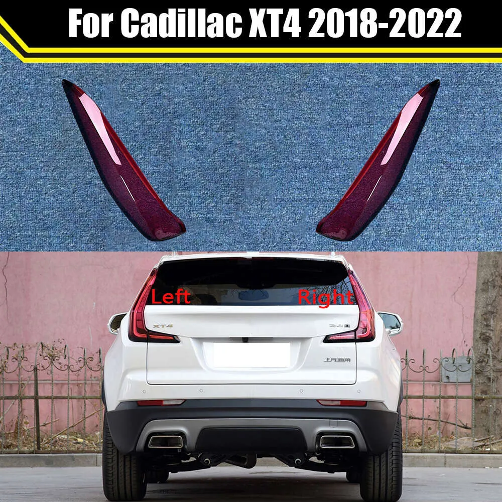 För Cadillac XT4 2018 2019 2020 2021 2022 CAR TAILLight Brake Lights Byt ut Auto Bakskal Lampskärm