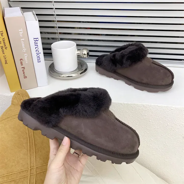 Winter boots For women australie tazz slippers platform Sheepskin Woman Man tasman top quatily boot fur slides fluffy Winter australian Boots