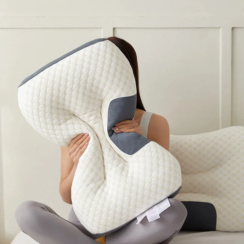 Poduszka na szyję ortopedyczną szyjki macicy, która pomaga spać i chronić domową poduszkę do masażu hodowlania.