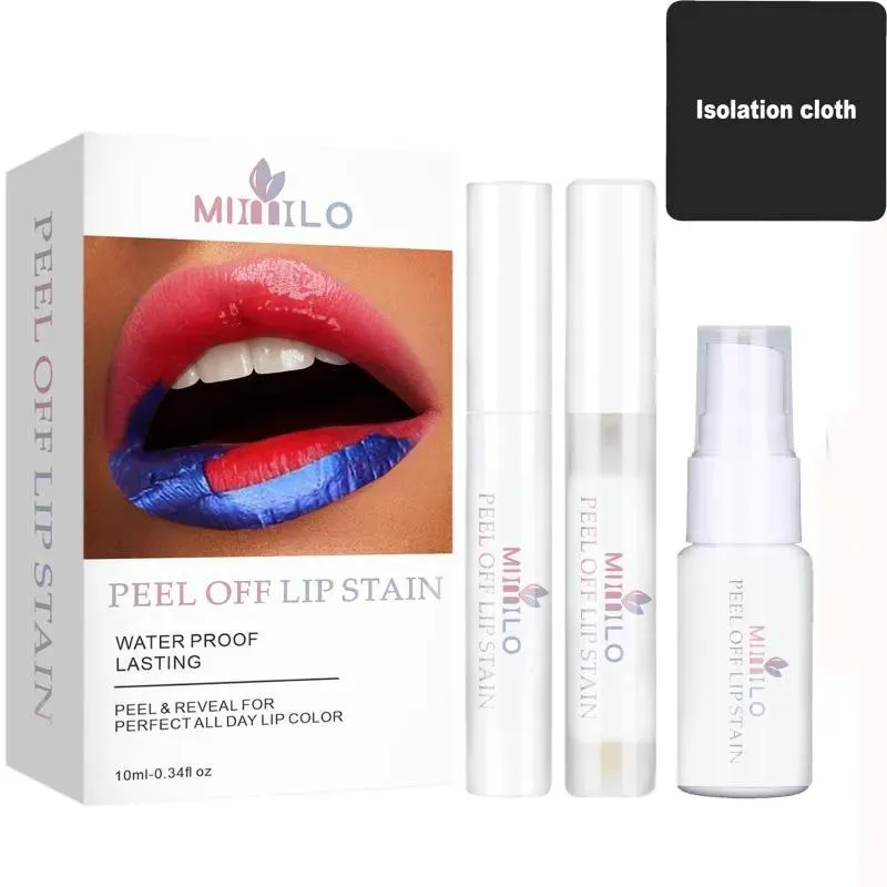 Gloss Lipgloss Wonder Liquid Blading Peel Reveal Color Kit Amazing Off Lipstick Langdurige Tear Stain KitLipLip