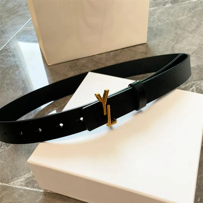 Men Luxurys Designers Belts For Women Fashion Lederen Letter Buckle Belt dames tailleband hoogwaardige gordel dames cintura ceint2546
