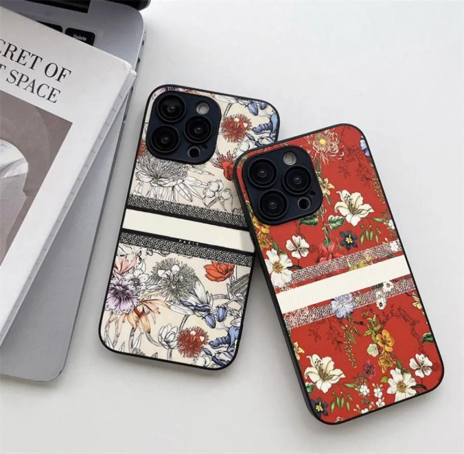 Obudowy telefoniczne dla 14 14Plus 14pro 14PROMAX 13 12 11 Pro Max Designer Mashing Marki iPhone Cover LUXURY Classic Letters Flowers Pho8078243