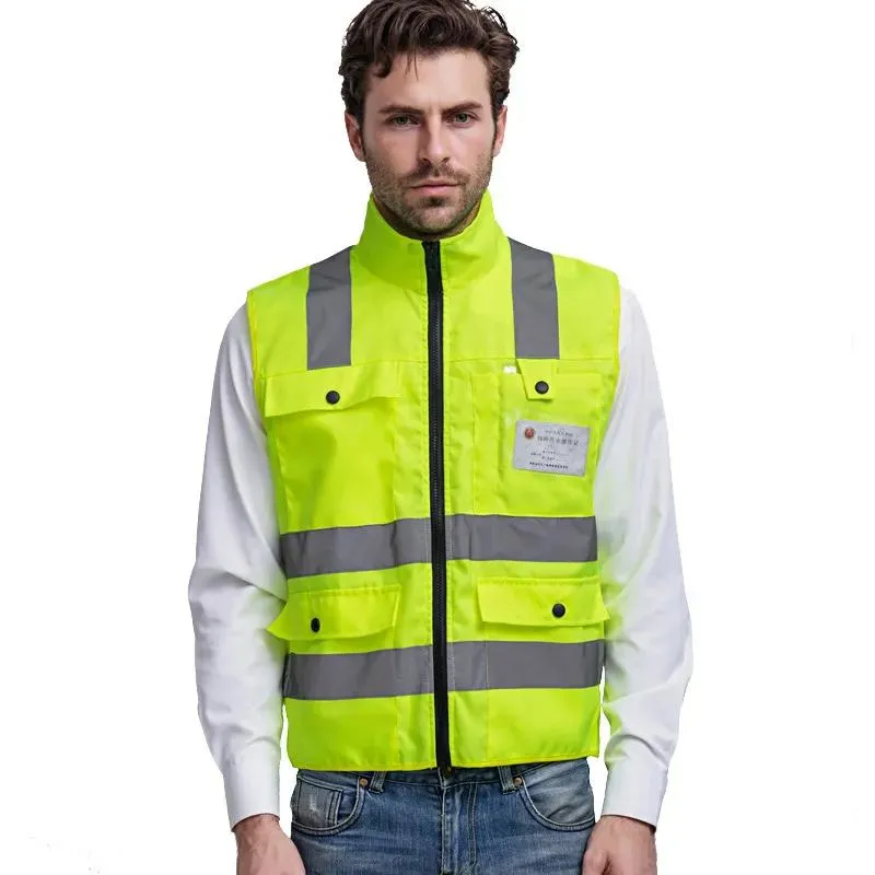 DIIOOMIEEU Children Vest High Visibility Clothes Reflector V