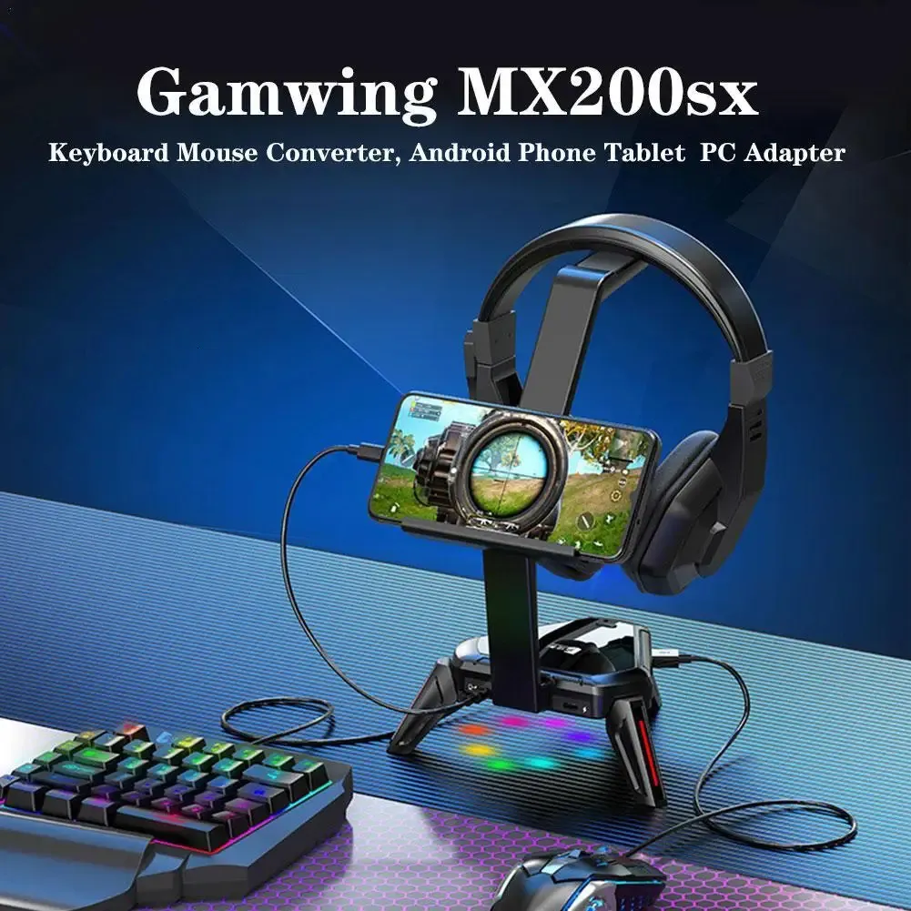 Gamwing Mix SE Elite Fare Klavye ANDERTÖRÜ Android Mobil PC Oyunları Denetleyici Klavye Bluetooth Magic Scorpion Dönüştürücü 231220