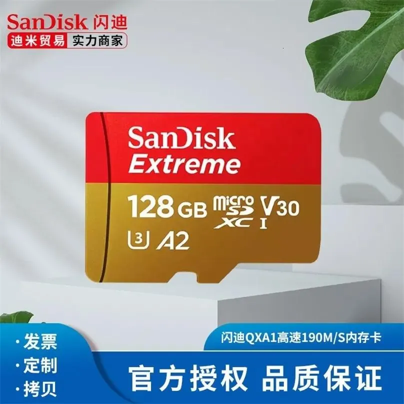 Cartes mémoire des pilotes Hard Drivers Micro SD Carte 256 Go 128 Go de carte mémoire à grande vitesse TF Flash SD Carte mémoire 512 Go Classe 10 A2 pour le smartphon