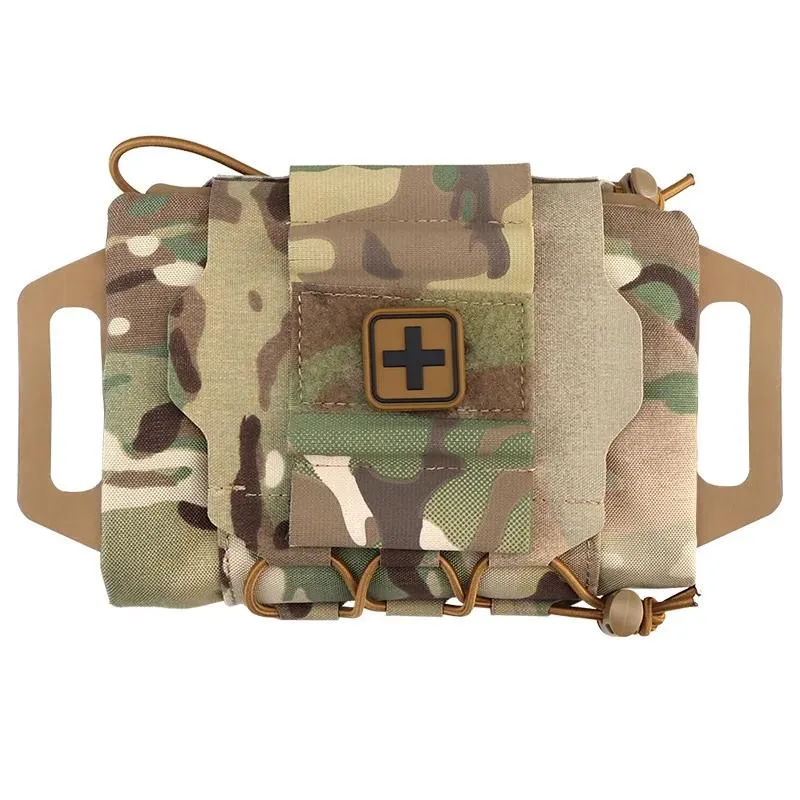 Gereedschap MOLLE IFAK POUCH TACTICAL EHBO TWEEDE POUCH TWEE PACT SYSTEEM Medische kit Tas Multipurpose EMT Pouch Outdoor Wandel jachttas