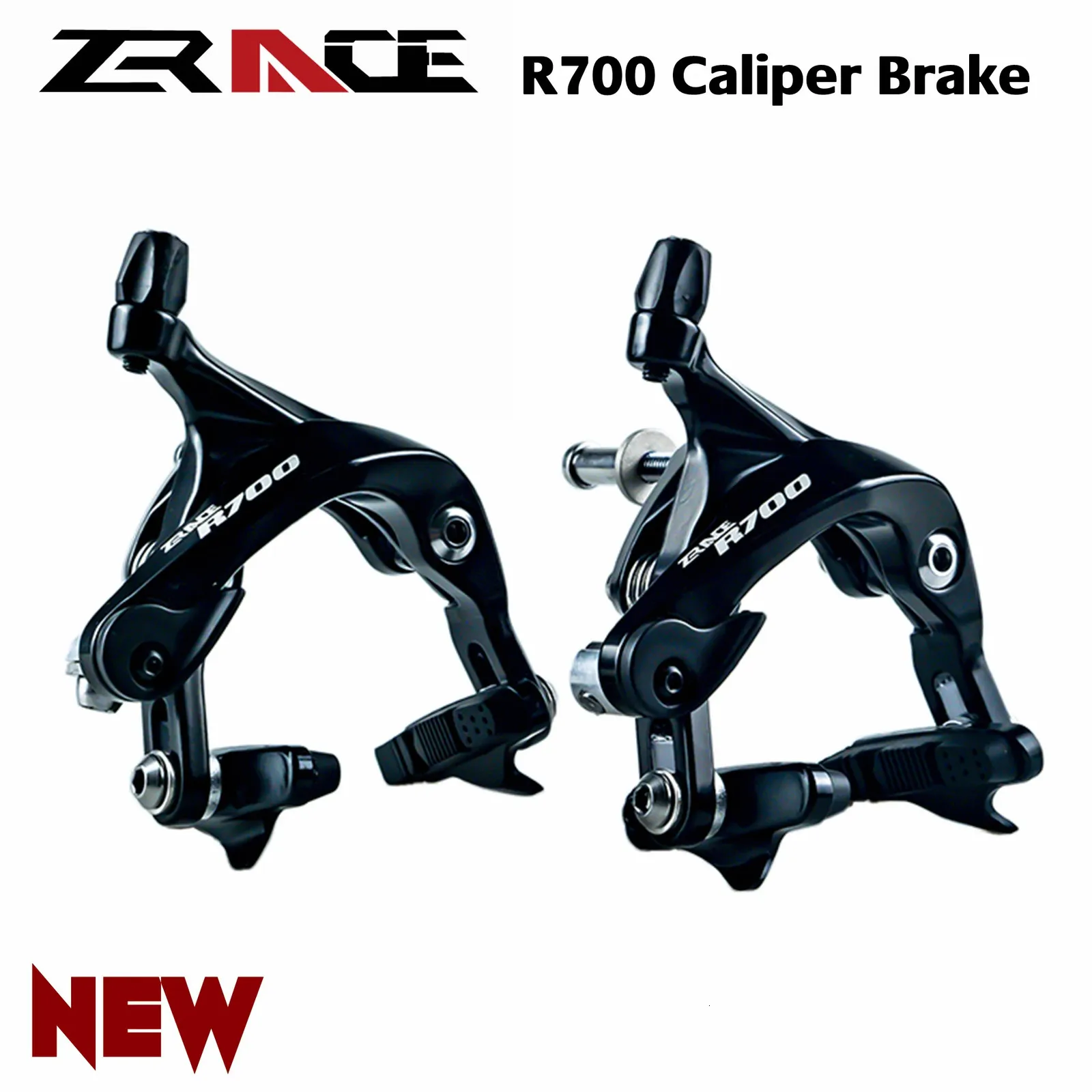 ZRACE R700 Caliper Brake Road Folding Bicycle Calipe Dual Pivot Calipers Carbon Fiber RIM 105 Bmx Bike Parts 231221