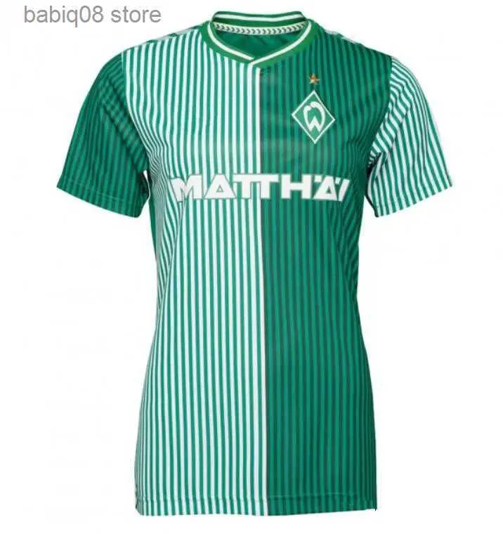 Fans toppar Tees 2023 2024 Werder Bremen Special Soccer Jersey Marvin Ducksch Leonardo Bittencourt Black Green 23 24 Friedl Pieper Football Shirts Top Thailand Qualit
