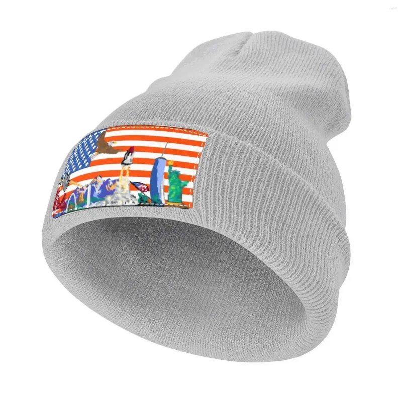 Berretti AmericanFlag R/place 2023 Artistic Rendition Merch Cappello lavorato a maglia Berretto di lusso Hip Hop Per Uomo Donna