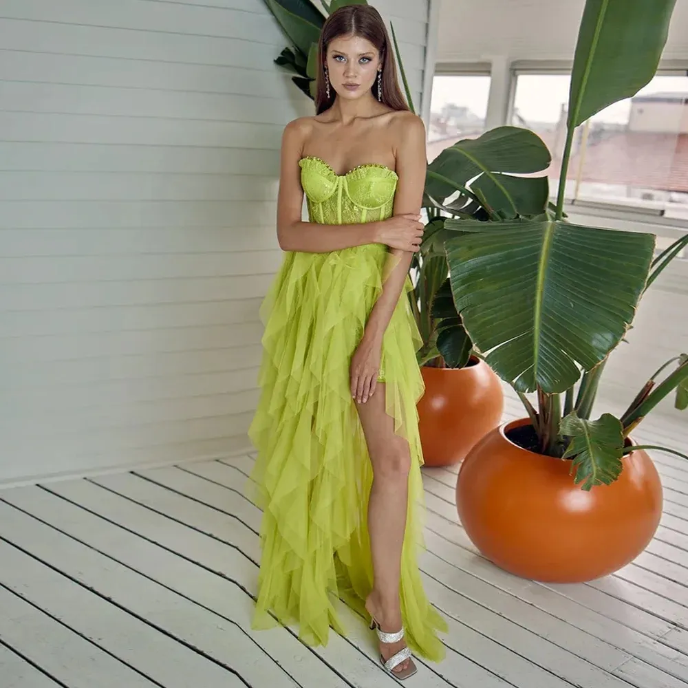 sexy green birthday dress Mint Green Mini Cocktail Dresses Mermaid Flowers Sexy Birthday Dresses With Pearls Vestidos de Gala Prom Party Dresses For Women