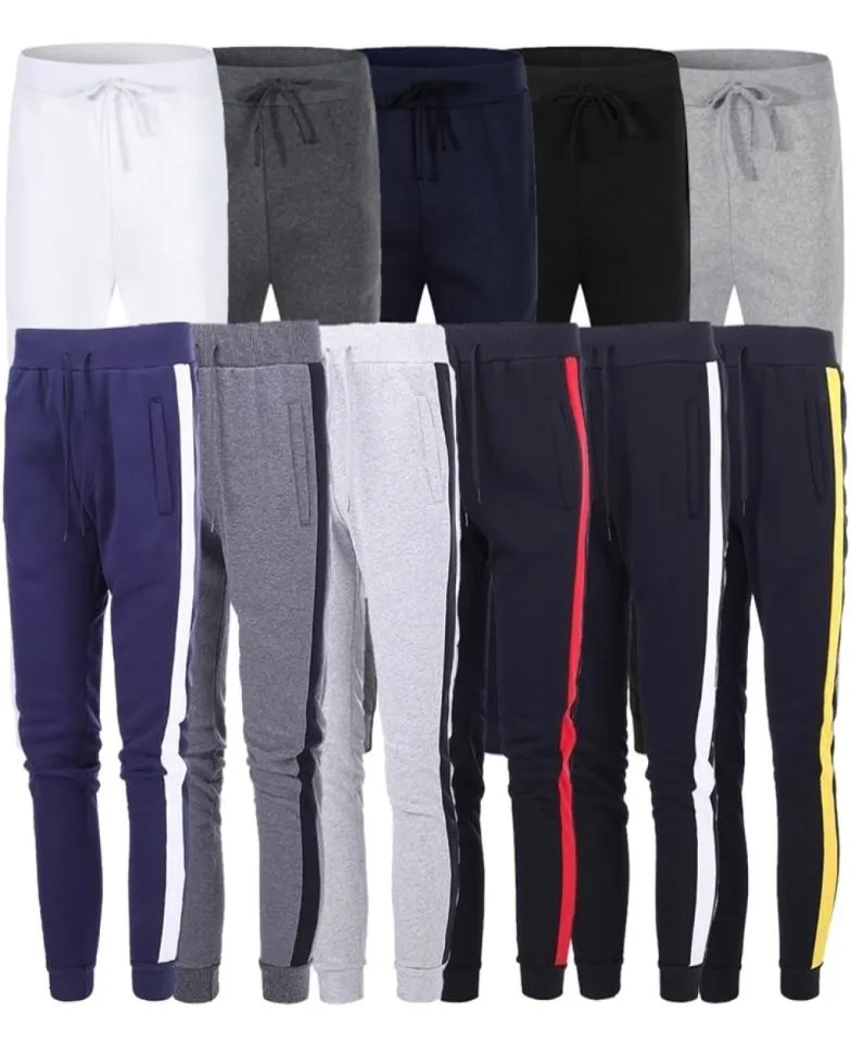 Men039s Casual Pants Winter Sporting Workout Fitness Pants Men Casual Joggers Trousers Cargo Sweatpants New Male Track Sportswe6684763