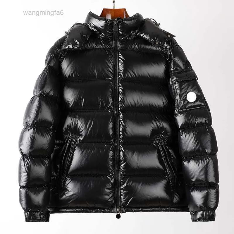 Herr designer puffer down vinter jacka rockar blixtlås vinterjacke kvinnor parka winterjacken utomhus lyxkläder ft5e