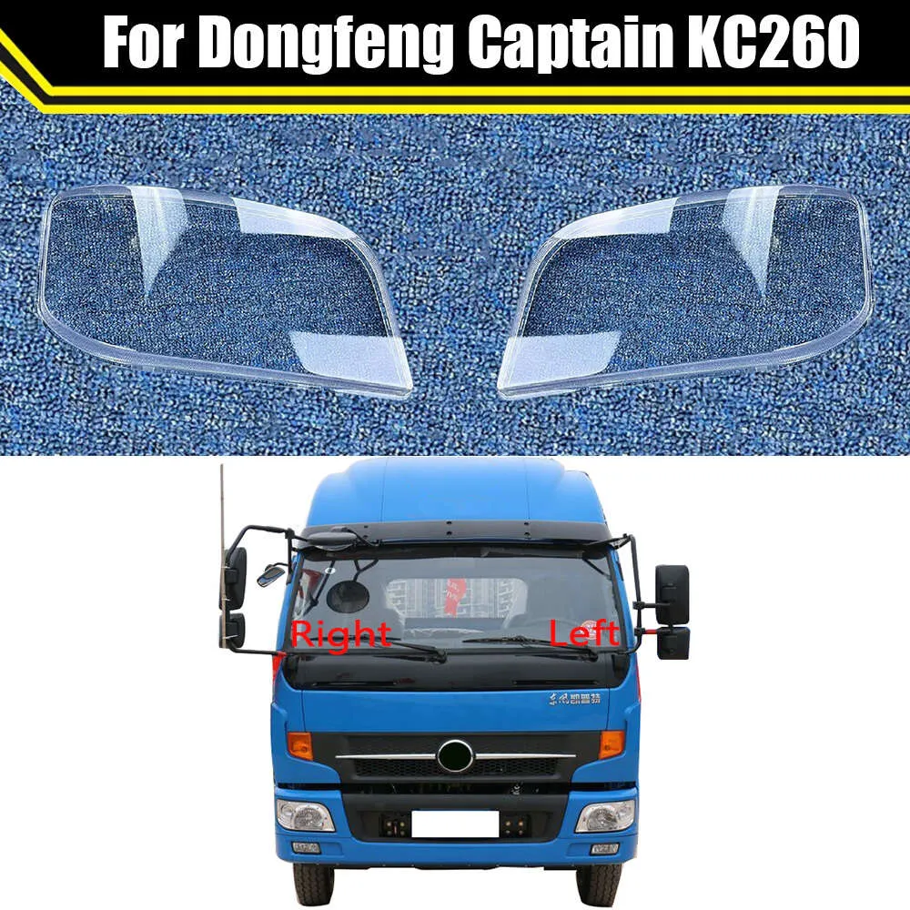 Bouchons de la lampe frontale du boîtier automatique pour Dongfeng Captain KC260 Car Front de tête de tête de l'objectif de la lampe à lampe à lampe à lampe lampe