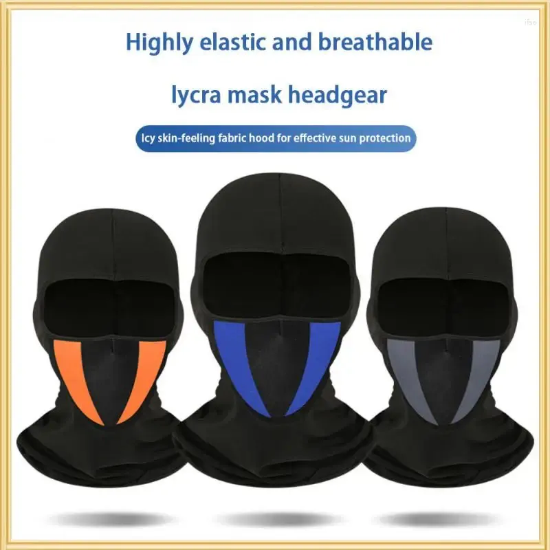 Bandanas Scarf Exquisite Edging flera färger Mask Sport Four Seasons Riding Effektiv Dust Prevention Headgear Cool Touch