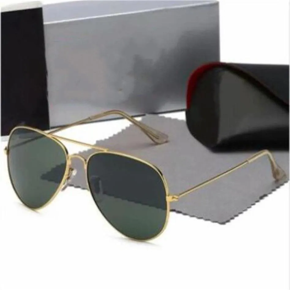 Klassische Männer Frauen Sonnenbrille Designer Sonnenbrille Aviator Modell Polarisierte Linsen Anti-UV Mode Strand Fahren Angeln Brillen Wit276g
