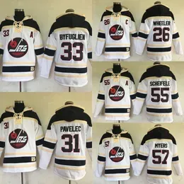 Winnipeg Jets 57 Tyler Myers Men s Hoodies Sweatshirts ICE Hockey Jerseys 26 Blake Wheeler 31 Ondrej Pavelec 33 Dustin