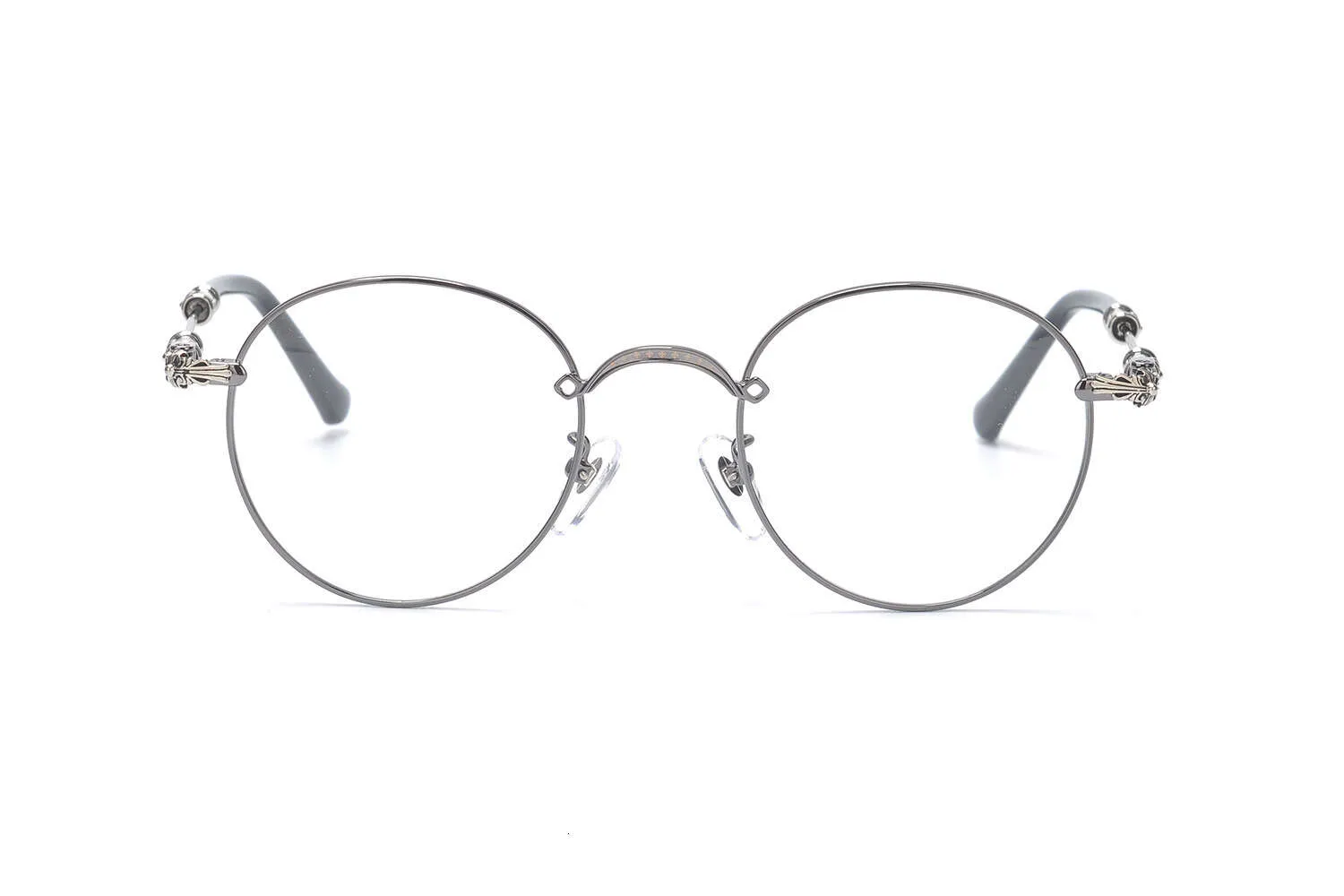 CH Cross Sunglasses Ramki Projektowanie luksusowe chromy nowe małe ramy okrągłe okulary krótkowzroczności Wysokie stopień Moda wyposażona w serce 2024 CC8s