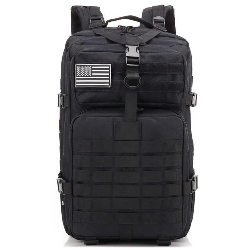 ICON 34L TATTICAL ASSALT PACCHETTO ASSOLAZIONE ORCACK MOLLE BAG DI BUG OUT INCONTRO Piccola zaino per campeggio esterno esterno Huntingbl2412