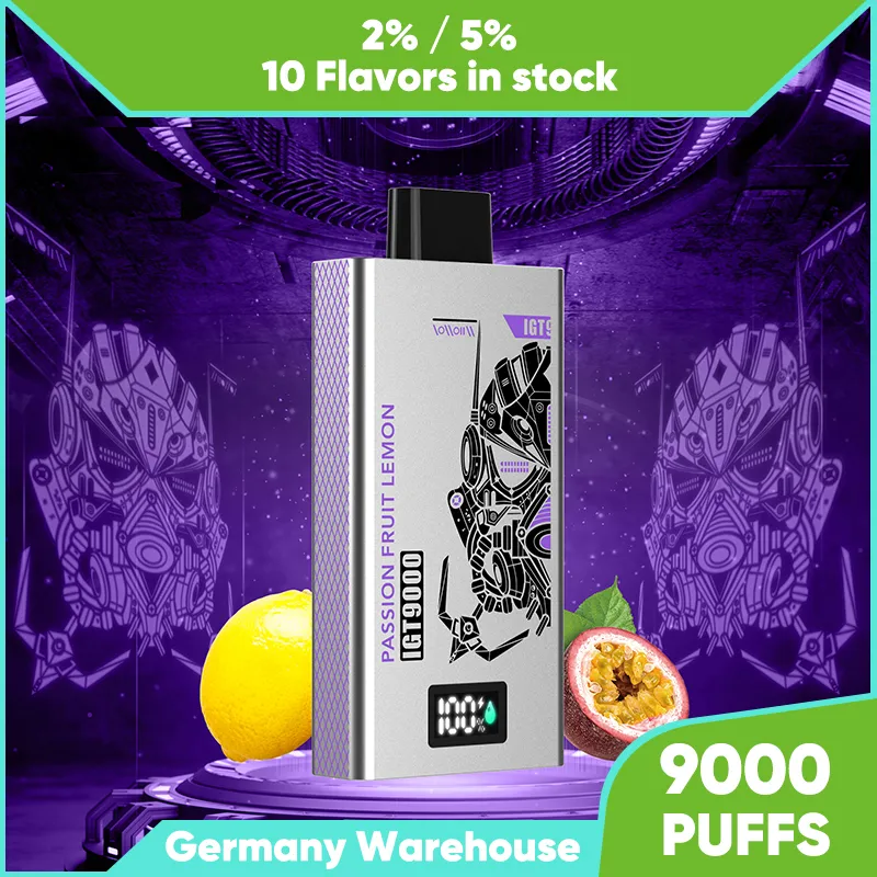 Original Vape Factory 9K Puffs Disponibla elektroniska cigarett 9000Puffs 14 ml E Juice Pod Device 10 smaker