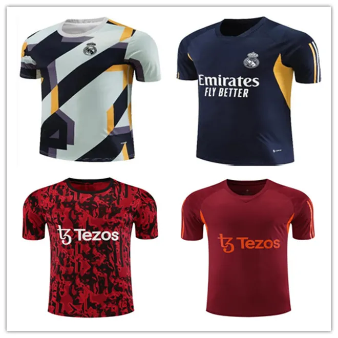 23 24 VINI JR BELLINGHAM voetbalshirts vest trainingspak shirt 2023 VINI JR CAMAVINGA RODRYGO RUDIGER MODRIC KROOS TCHOUAMENI VALVERDE MEN voetbal trainingsuniformen