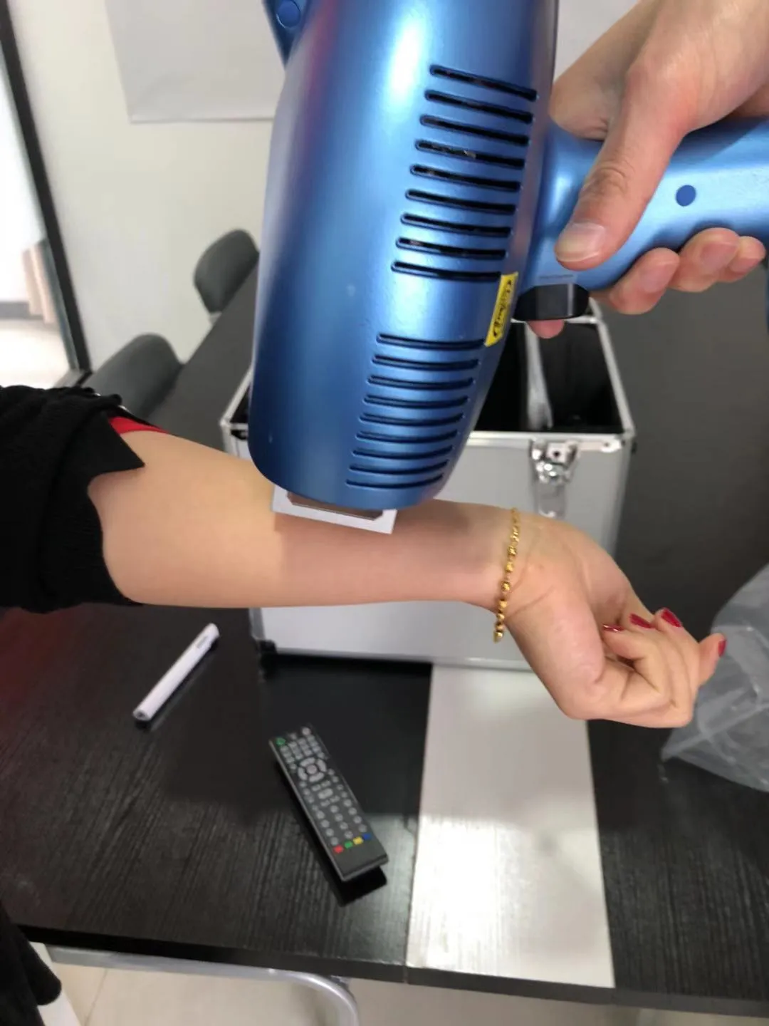 Máquina portátil de tratamento de vitiligo 308nm, excimer laser, máquina de tratamento de pele, terapia eficiente, trata vitiligo, psoríase