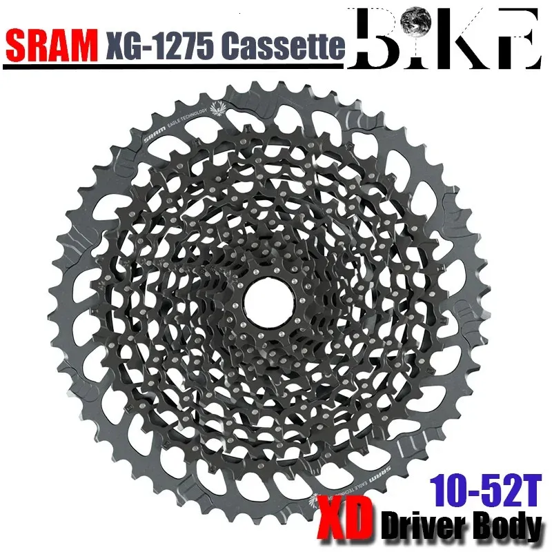 ORIGINAL SRAM GX EAGLE XG 1275 1052T 12 SPEED 12V MTB Kassettcykel Freewheel Passar XD Hubs Cykeltillbehör 231221