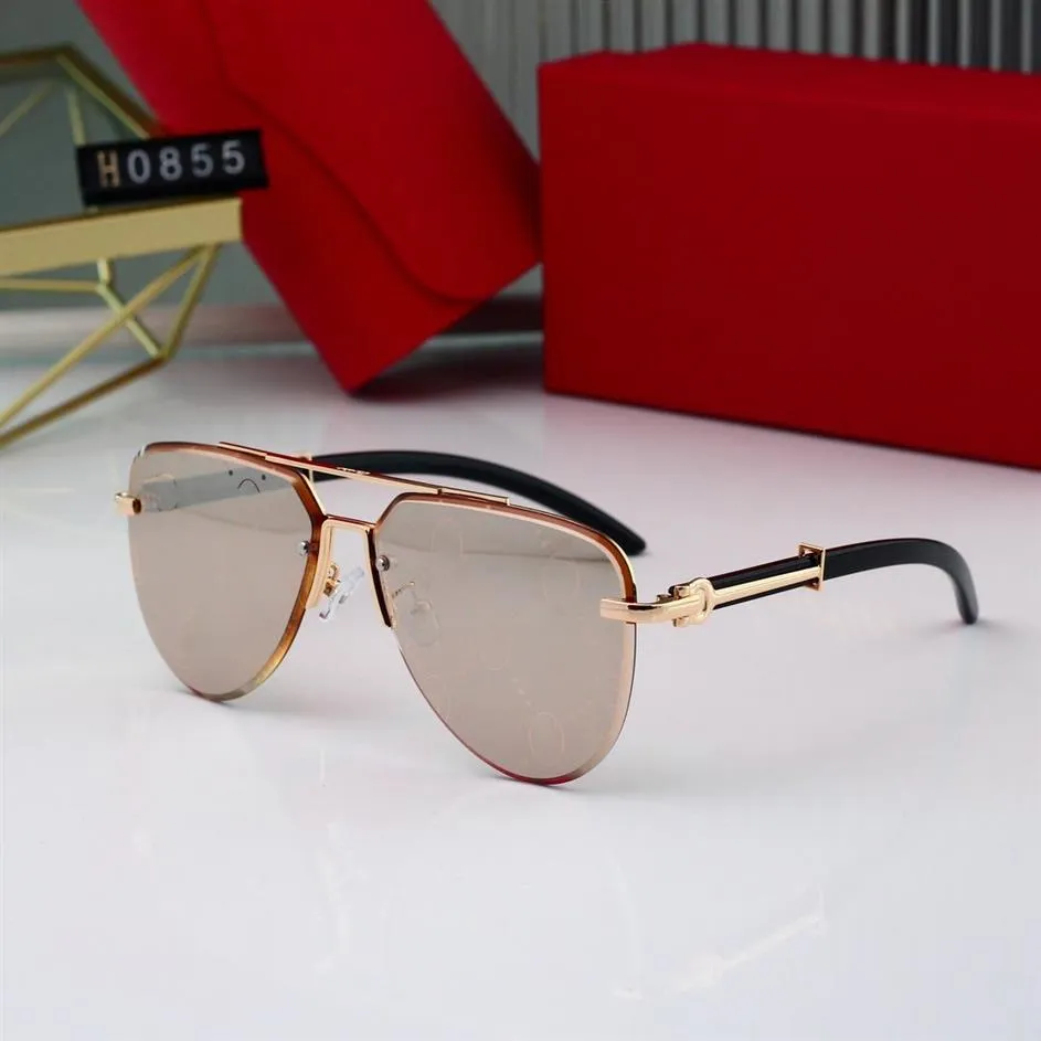 2023 Fashion Classic Design Polarise Luxury Sunglasses For Men Women Pilot Sun Glasses UV400 Eyewear Metal Frame Polaroid Lens 08277E