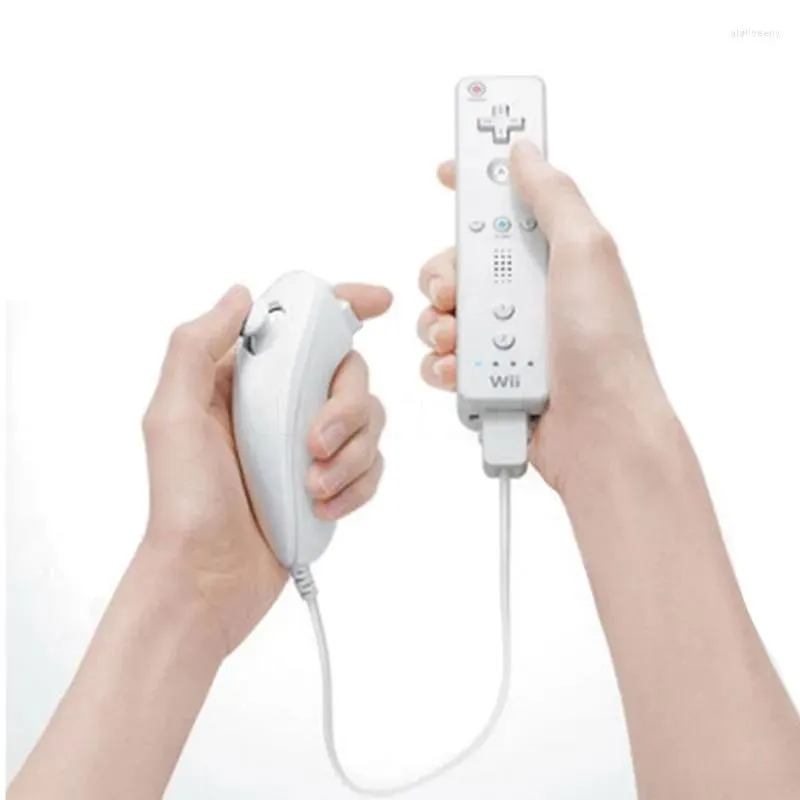 조이스틱 게임 컨트롤러 조이스틱 Wii Alar22 용 멀티 컬러 원격 핸들