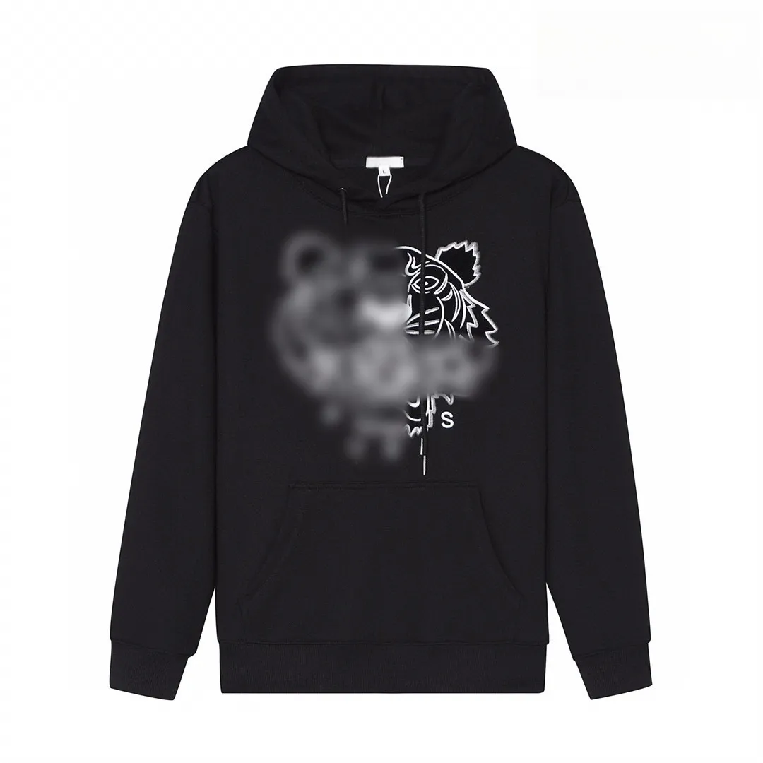 Tiger kenzo hoodie tröja designer hoodie tröja höst tröja mode broderi rund hals långärm skjorta män kvinnor omvänd slitage kosplay jacka spela mc