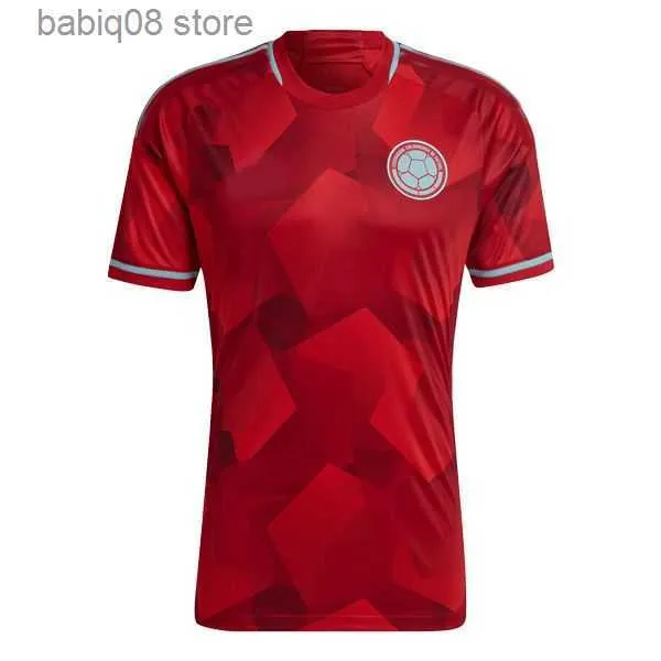 Os fãs estão no topo das camisetas 2023 2024 Colômbia Jerseys de futebol