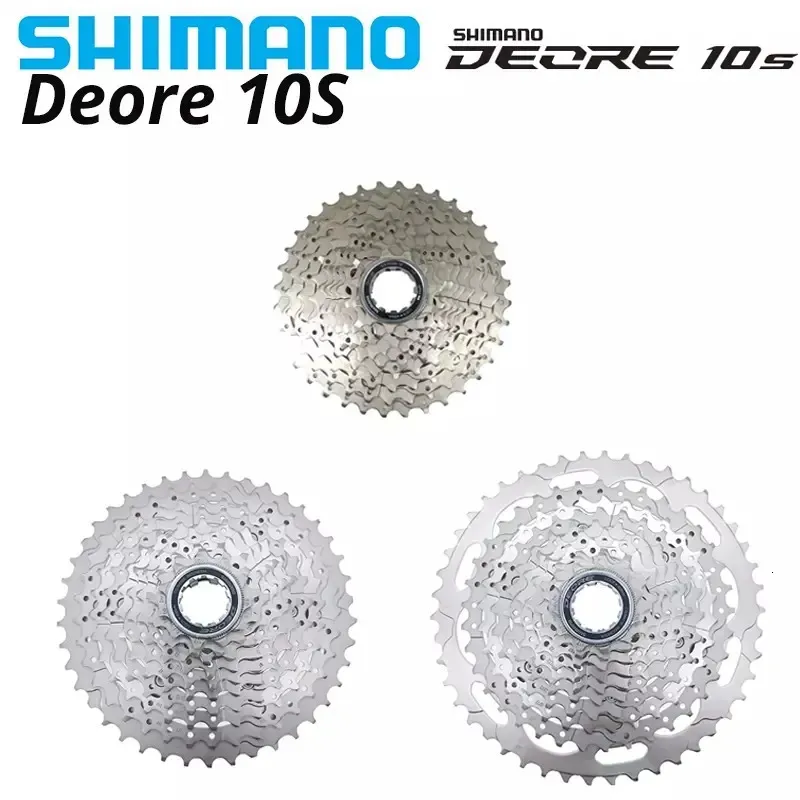 Shimano Deore 10 vitesses à vélo M6000 M4100 HG50 CSM4100 10S 10V SLX XT MTB Mountain Bicyle Freewheel 36T 42T T 231221