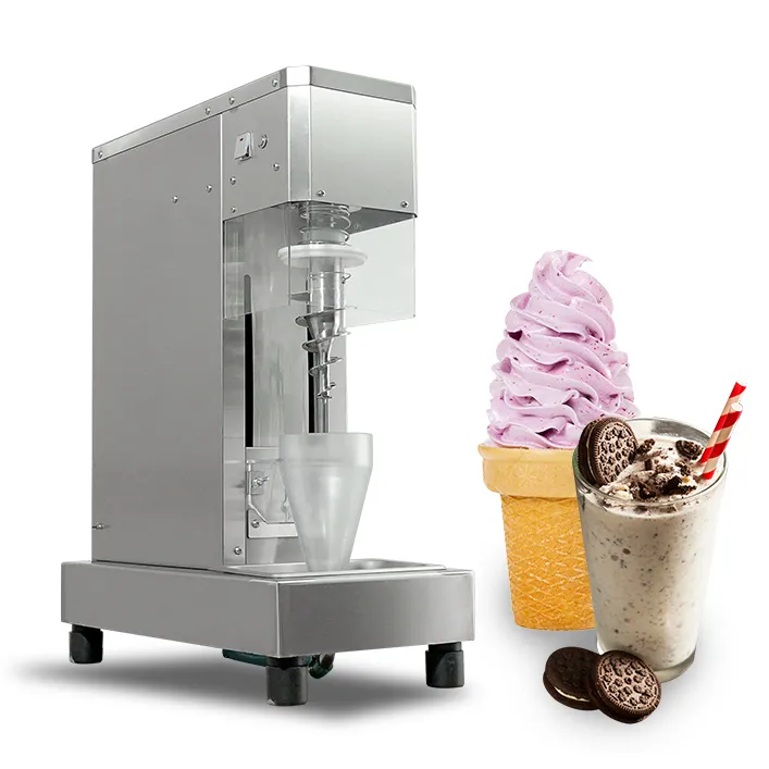 Kolice schepen van US Warehouse Gratis levering naar deur Swirl Frezen Frozen Milkshake Yoghurt Blending Mix Machine Gelato Mixer Blender voor ijswinkel
