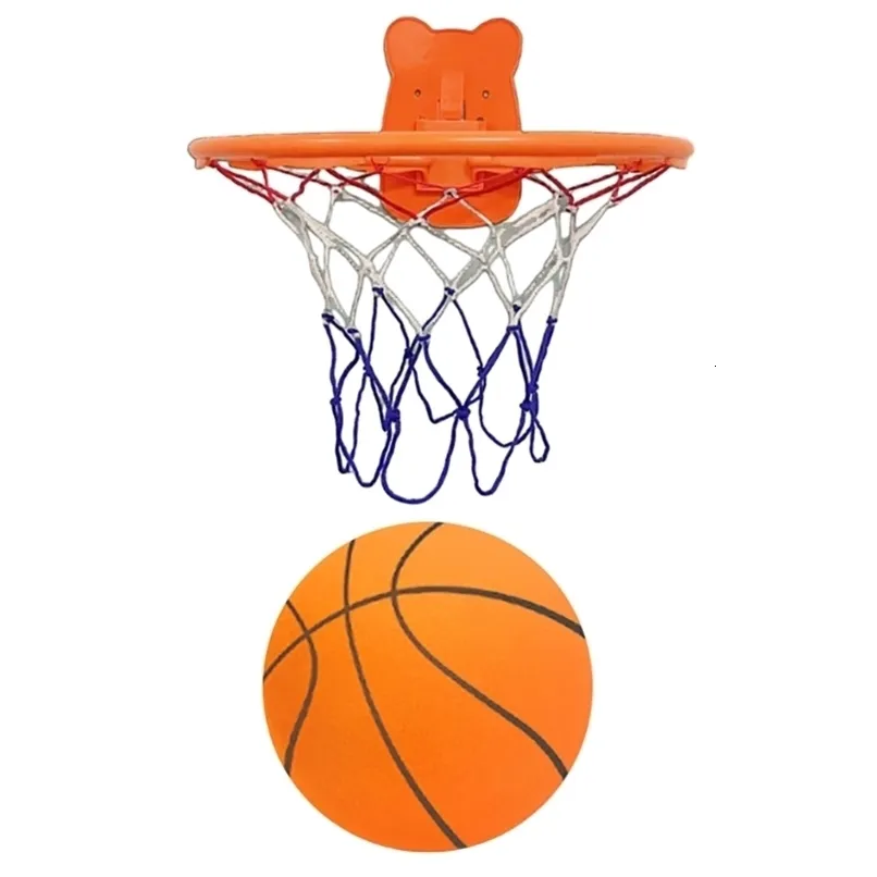 Set canestro da basket con gancio per tabellone Set da basket per interni ed esterni con palla in rete Giocattolo sportivo da basket per bambini X5QF 231220