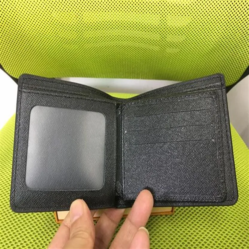 With Box Mens Wallet 2018 New Men's Leather With Wallets For Men Purse Wallet Men Short Wallet235J