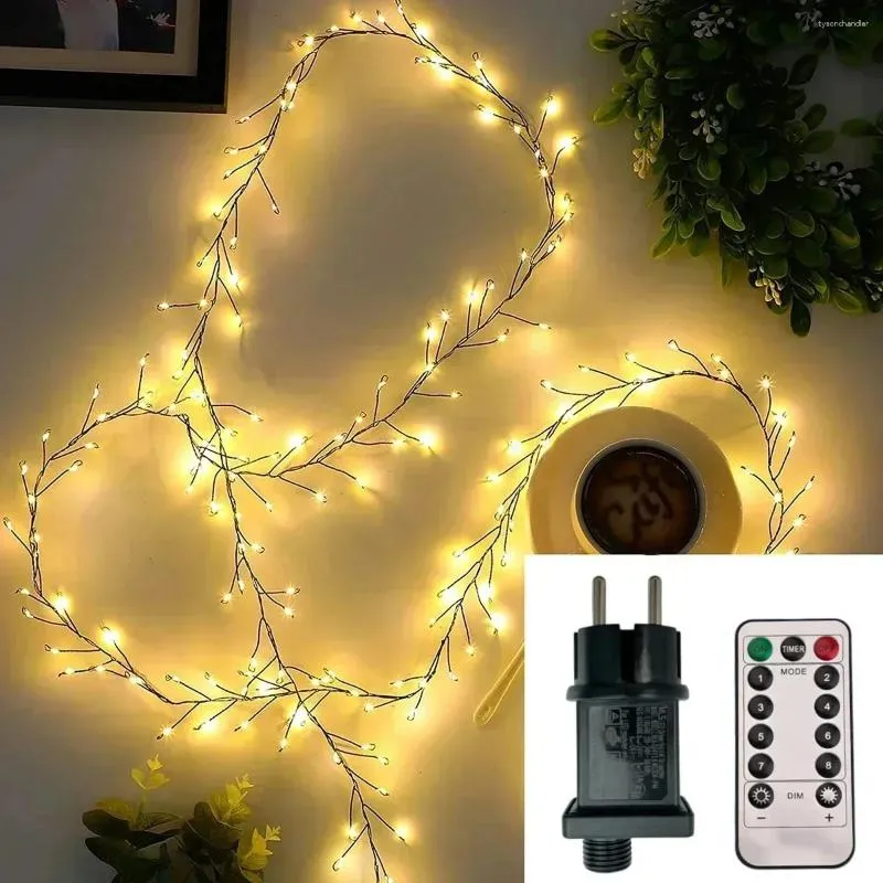 Stringhe LED a spago a corda fata a luci di petardo esterno cluster di natale luce ghirlanda anno stradina decorazione per matrimoni per matrimoni