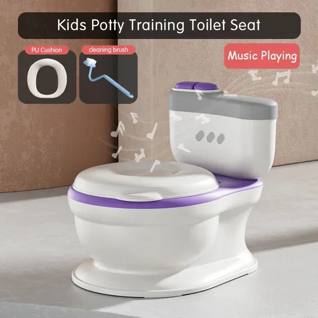 Kids Potty Toilet Seat Realistic Potty Training Seat For Toddlers Boys