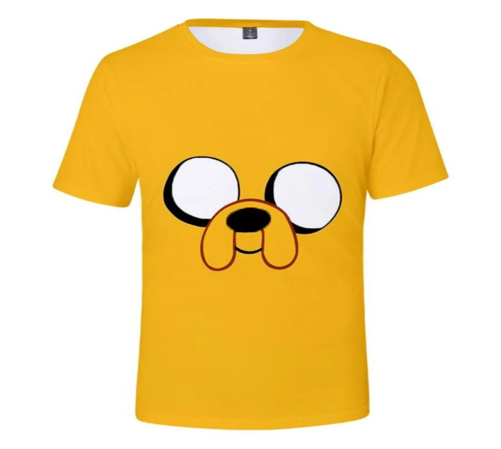 Przygoda Time Finn i Jake The Dog 3d T Shirt Women Men Summer Short Sleeve Zabawne koszulki graficzne anime cosplay Tshirt1921619