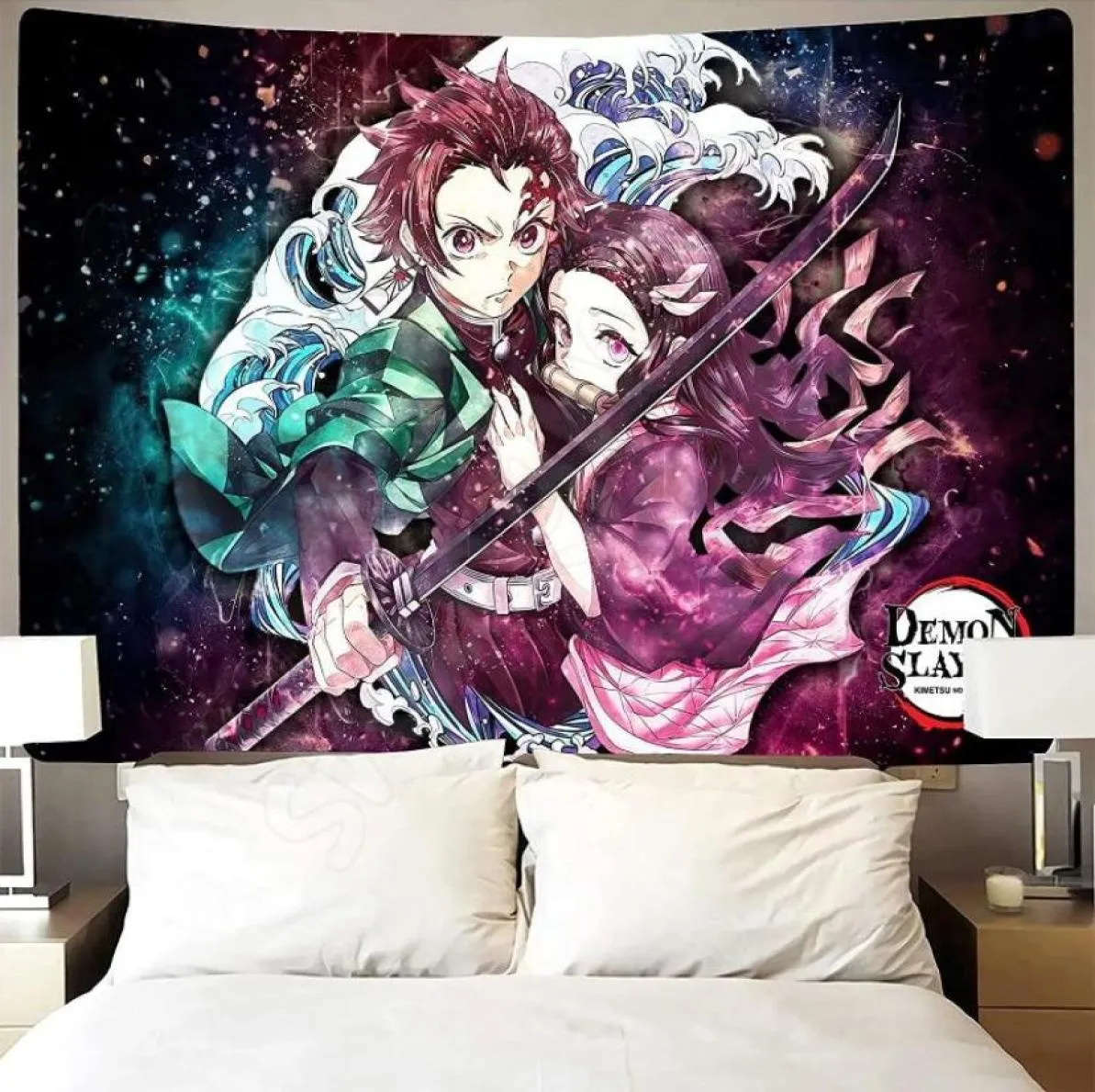 Tapisseries Affiche Tapestry Anime Dormitory Cartoon Fond anniversaire Gift3910776