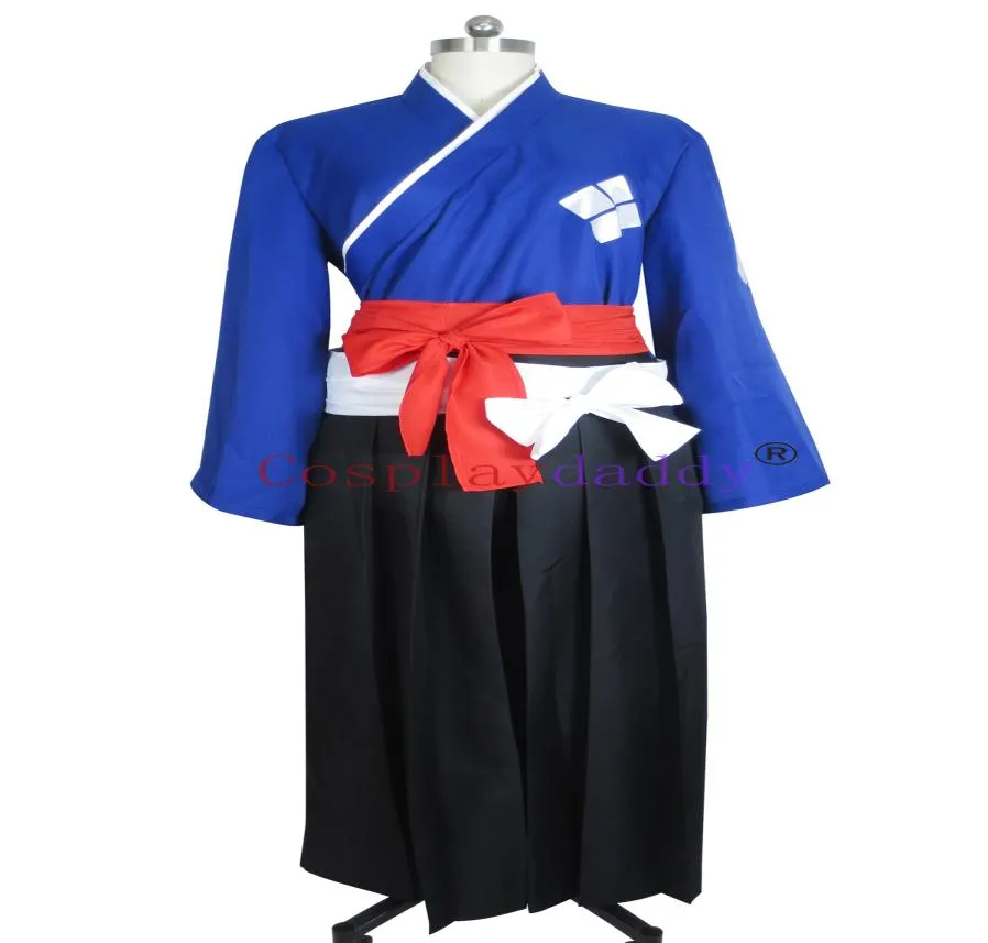 Samurai Champoo Jin Cosplay Costume Kimono0123456784532177