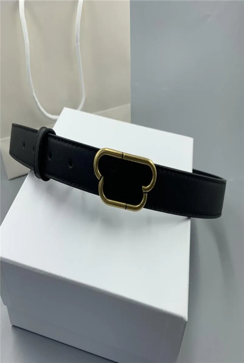 Luxurys Designers Belts For Woman Fashion Letter Gold Buckle B Designers Belt Mens Tailleband Breedte 28 cm 38 cm Leather Cintura CEI2590844