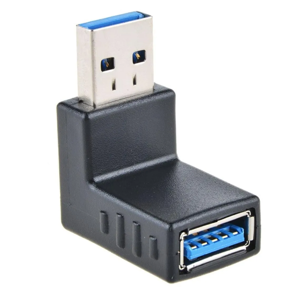 USB 30 Een mannelijke tot vrouwelijke uitbreidingskabel 90 graden Rechthoekadapter Plug6106456